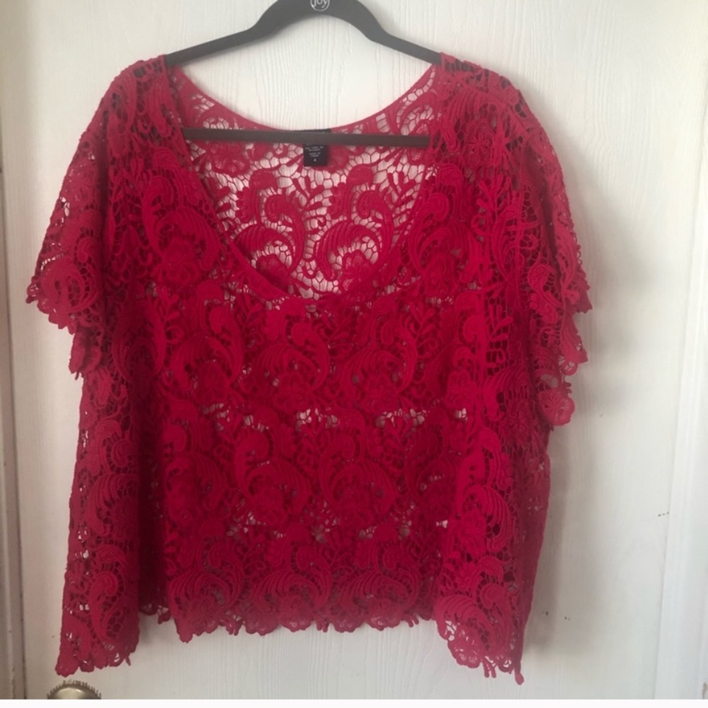 Crocheted Crop Top EUC